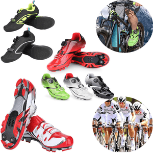 Professional Cycling Shoes Men Non-Slip Breathable Mountain MTB Road Bike Racing