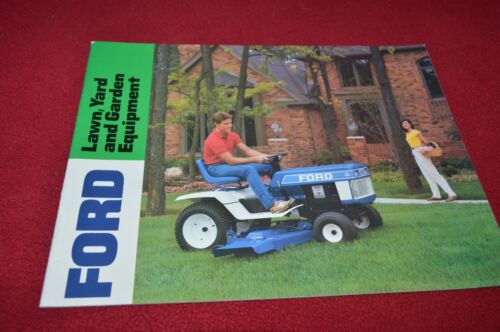 Ford Tractor & Garden Equipment For 1985 Dealer's Brochure DCPA9 