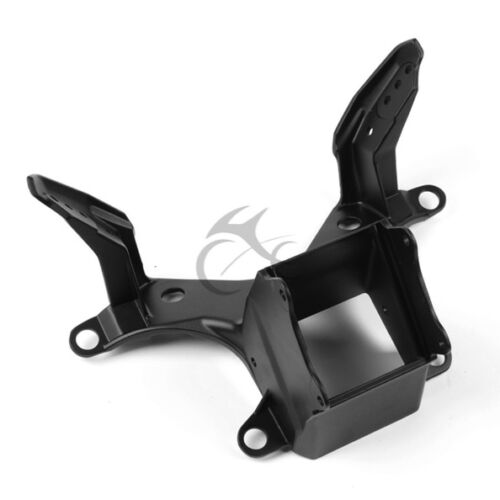 Black Front Upper Headlight Fairing Stay Bracket For YAMAHA YZF R6 YZF-R6 08-16