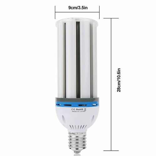 E39 100W LED Corn COB Light Bulb Retrofit 400W HID Warehouse High Bay Lamp 6000K