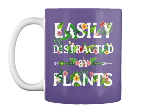 Easily Distracted By Plants Gift Coffee Mug 