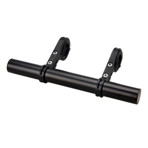 Bicycle Aluminum Handlebar Flashlight Speedometer Speaker Phone Extension Holder