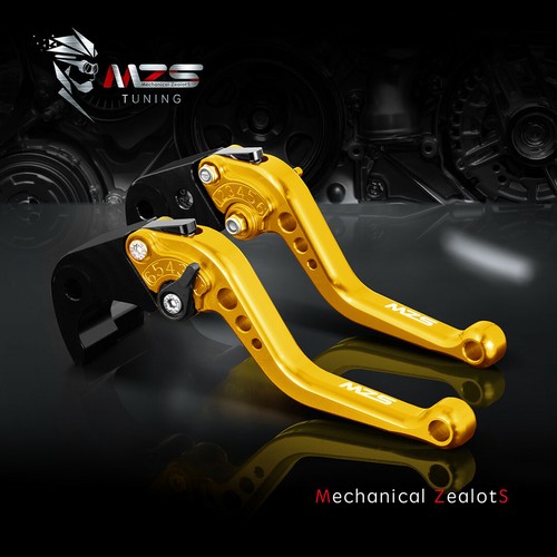 MZS Short Brake Clutch Levers For Kawasaki Ninja ZX10R 2004-2005//Z1000 2003-2006