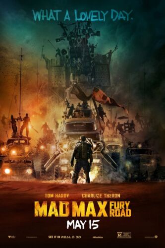 /"Mad Max Fury Road/" Tom Hardy Classic Action Movie Poster Various Sizes