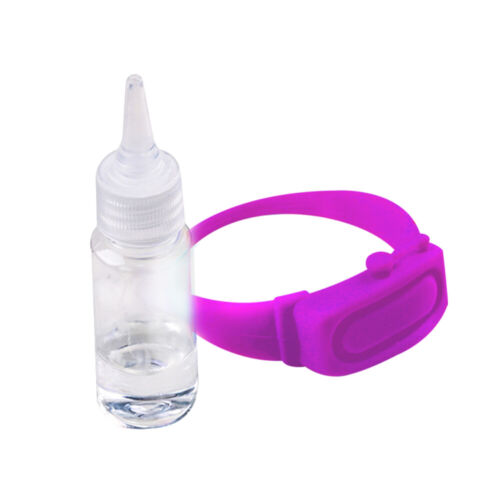 NEW Portable Sillicone Soap Bracelet Wristband Hand Dispenser Squeeze Bottle 