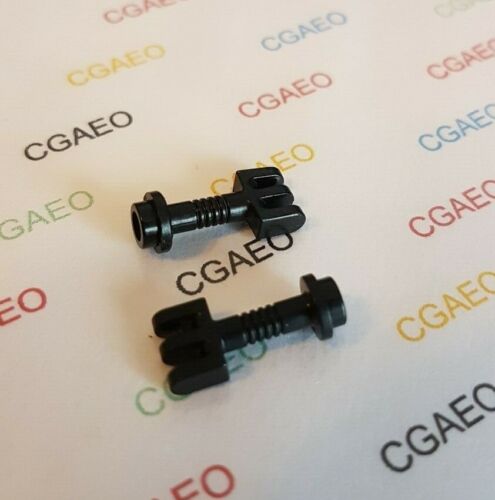 control lever black 2 x lego 2433 hinge bar with 3 fingers and end stud 