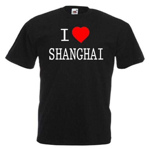 I love coeur Shanghai T-Shirt Toutes les tailles et couleurs