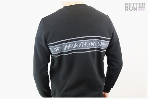 Ingiusto ATHLETICS FELPA-Athletic Striped Print-BLACK