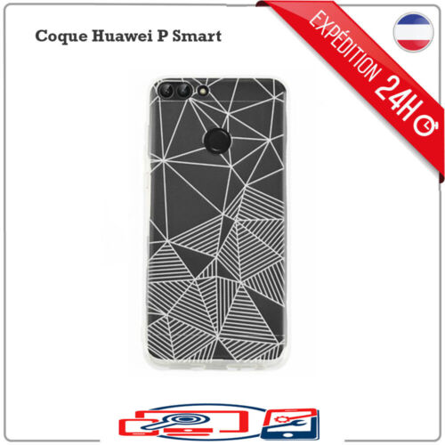 coque psmart huawei p smart silicone transparent 