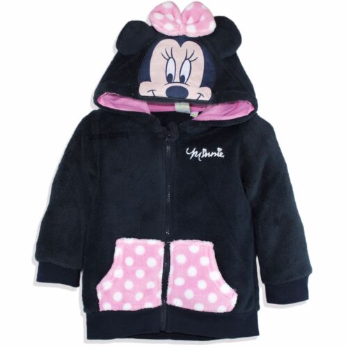 Disney Minnie Maus Baby Mädchen Warm Kapuzenpullover Fleecejacke 6 Months-3 
