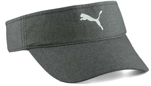 PUMA GRAY POLYESTER ADJUSTABLE VISOR CAP HAT