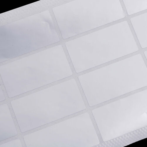 100Pc Blank security seal tamper proof warranty void label stickers matte FaNWUS 