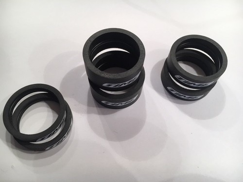 TIME CARBON SPACERS 1 1//8/" MATT
