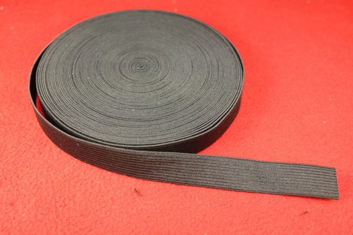 1 METER Gummiband ca 15//18//.25//30 40//50// mm,schwarz mittelstarker Zug