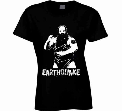 Earthquake Retro Legends Of Wrestling T Shirt