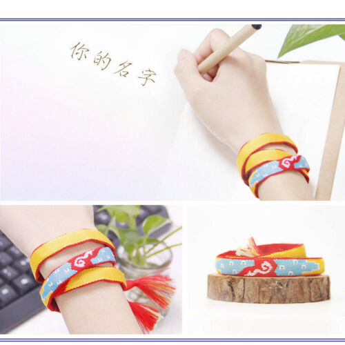 Movie Your Name Kimi no Na wa Miyamizu Mitsuha Hand Rope Bracelet Chain Handmade