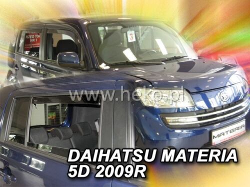 HEKO saute vent DAIHATSU MATERIA à partir de 2006 5 porte 4-tlg Déflecteurs 13215