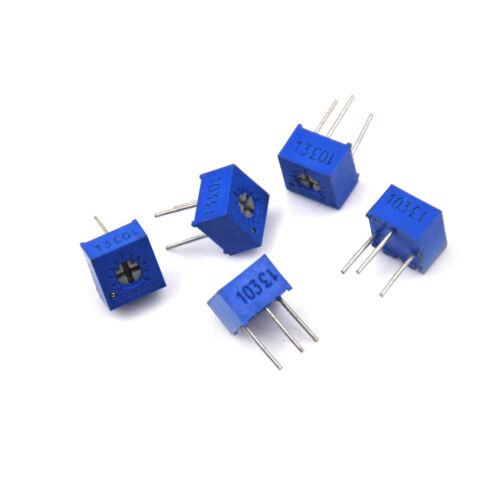 5x/set Potentiometer Trimmer Variable Resistor 3362P-103 10K Ohm High quality VQ 