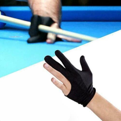 Snooker Pool Billiard Glove Cue Shooter Spandex 3 Finger Left Right Glove Sale 