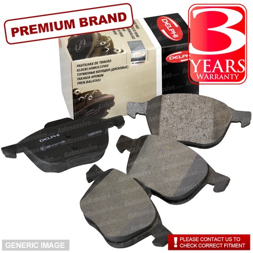 Rear Brake Pads Audi A8 3.2 FSI quattro Saloon 4E/_ 02-10 P Delphi LP1824