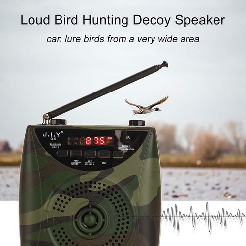 65W Hunting Speaker Bird Caller Predator Sound Caller Player With Microphone FF