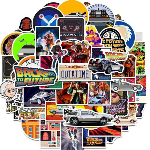 Pack of 50 Back to the Future Inspired Stickers