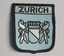 Approx 70mm FREE UK Delivery! ZURICH ON SHIELD Embroidered Sew on Patch