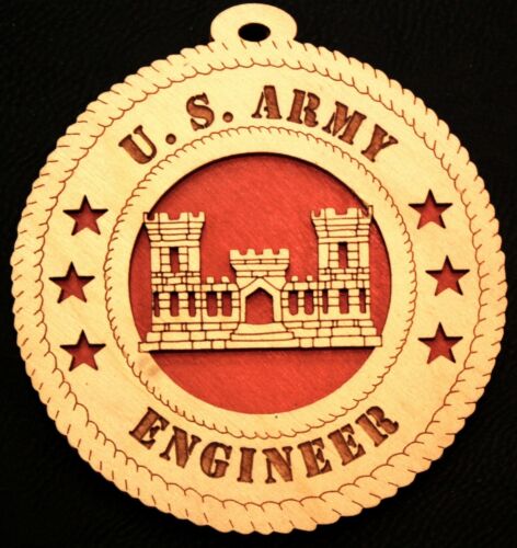 U.S ARMY ENGINEER ORNAMENT