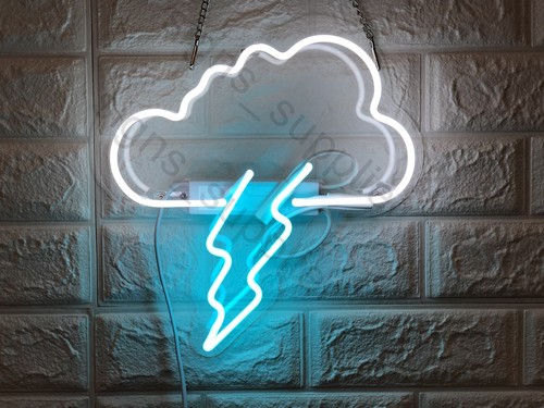 New Light Cloud Wall Decor Artwork Neon Light Sign 13/"x12/"