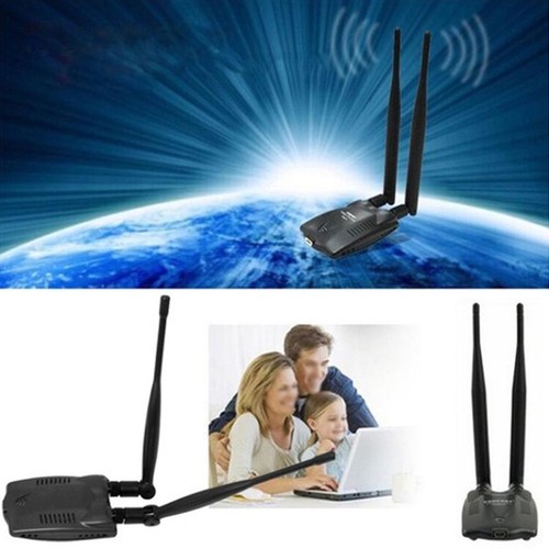Password Crack Internet Long Range Dual Wifi Antenna USB Wifi Adapter Decoder SG