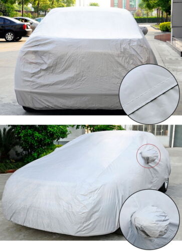 Car Body Full Cover Coat Protector Scratch Dirty Sun Heat Rain Snow Water-Proof