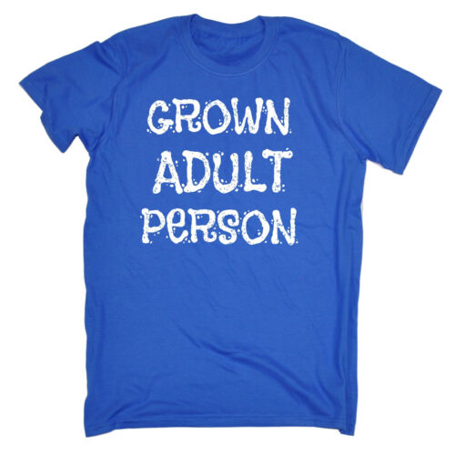 Grown Adult Person HOODIE hoody birthday gift sarcastic ironic funny mum dad