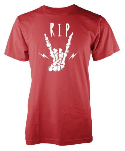 Rock N Roll RIP Adult T Shirt