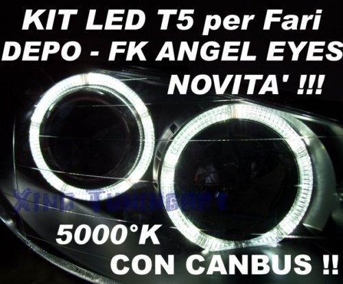 20 LED T5 White for Angel Eyes Canbus Lights FK Depo 