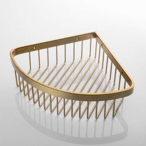 SUS304 de rangement cuisine Organiser Shelf Rack Douche Caddy Coin or brossé