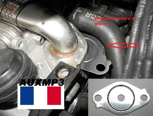 Plaque pour brider vanne EGR 1.4 TDI 1.9 TDI 2.0 TDI 2.5 TDI 1er génération