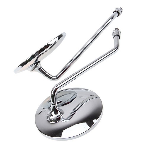 Round Mirrors Chrome 8mm M8 STANDARD /& REVERSE OEM QUALITY FOR SCOOTER ATV