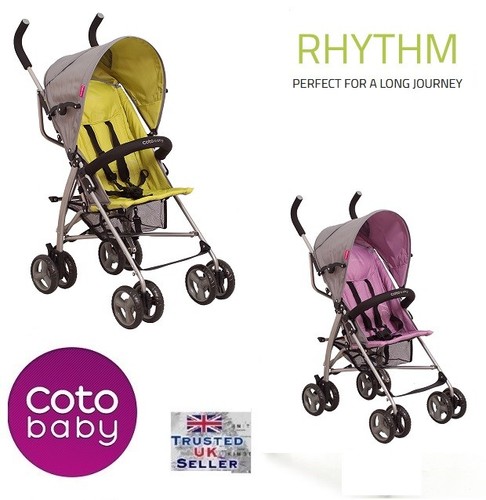Cotobaby RHYTHM PUSHCHAIR LIGHTWEIGHT BABY STROLLER BUGGY Next Day Delivery