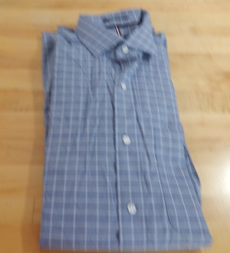 Used Men/'s TOMMY HILFIGER Regular Fit stretch à manches longues Chemise habillée-variété