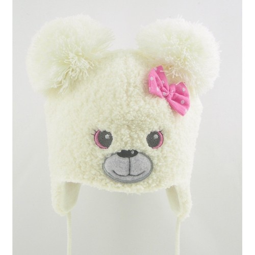 6m-18 months 46 Winter baby hat children hat little girl Bear size 44 48