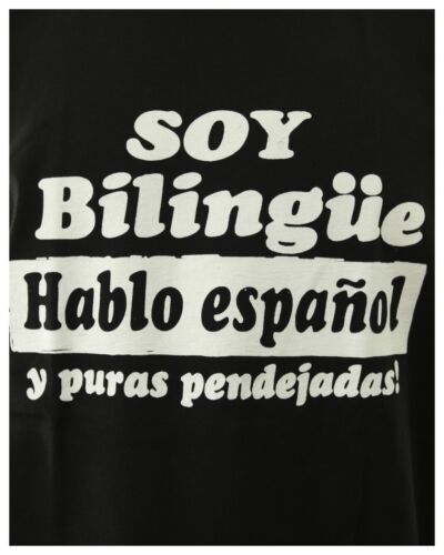 Mexico Graphic T-Shirts SOY BILINGIIE HABLO ESPANOL Fashion Printed Urban Tee