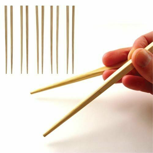 High Quality Oriental Wooden Bamboo Pack of 10 Chopsticks 24 cm