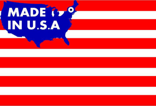 #397  USA American Flag 5/" x 3/" Decals Stickers Vinyl Outdoor LAMINATED