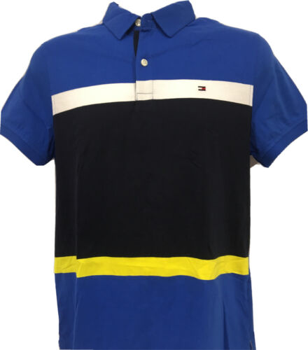 Tommy Hilfiger Mens Polo Shirt Casual Fit Interlock Collared