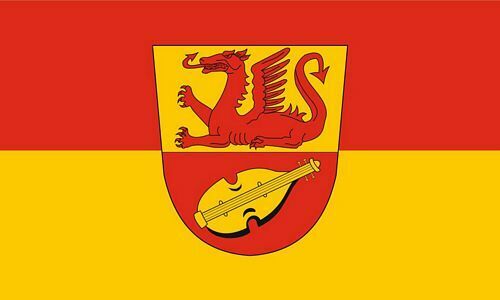 Fahne Landkreis Alzey Worms Hissflagge 90 x 150 cm Flagge