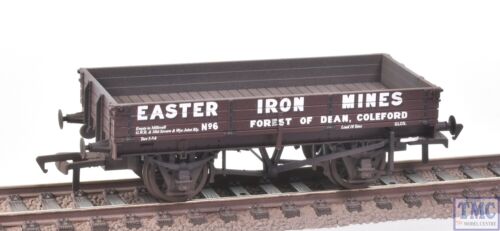 37-934 Bachmann OO Gauge 3 Plank Wagon Easter Iron Mines Brown Weathered by TMC