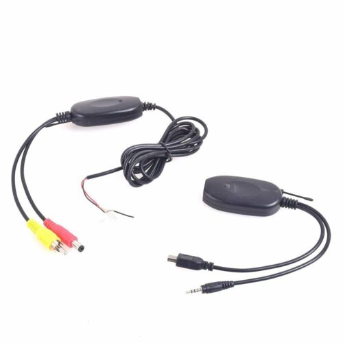 Car 2.4G Wireless Video Cable for Backup Camera to GPS Tablet Aux 2.5mm AV-IN