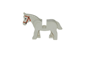 Lego CITY Figur Tier Pferd weiss MINIFIG Animal Horse white