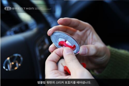 Brenthon 2G Steering Wheel Emblem Badge For Hyundai Kia All Vehicle Santa Fe