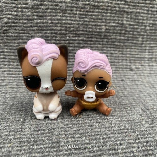 Pet Family Hip Hop Club Doll LOL Surprise Doll DJ Doll /& Lil Sister /& D.J.K.T